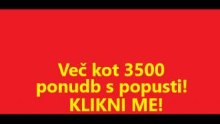 Na voljo več kot 3500 ponudb s popusti, klikne