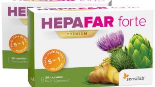 Hepafar forte PREMIUM 1+1 GRATIS