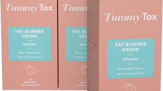 Fat Burner Drink Tummy Tox 1+2 GRATIS. Okus
