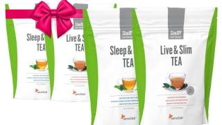 SlimJOY | SlimTEA Dnevni in Večerni čaj za