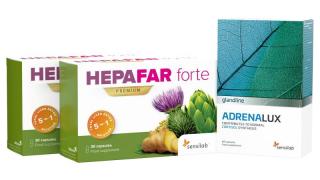 2x Hepafar forte + AdrenaLux