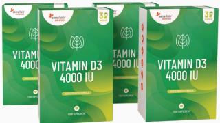 Essentials Vitamin D3 4000 IU 1+3 GRATIS